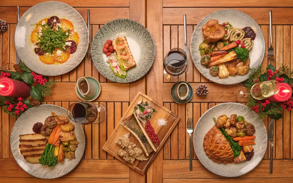 Festive Christmas dining at Burnt Umber